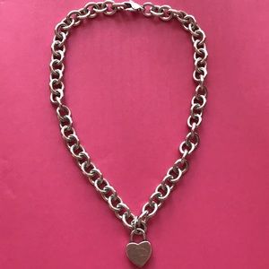 Tiffany & Co. necklace with heart locket